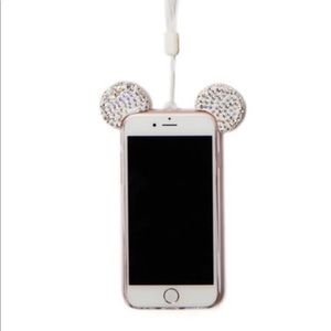 iPhone 7 Transparent Swarovski crystal Case